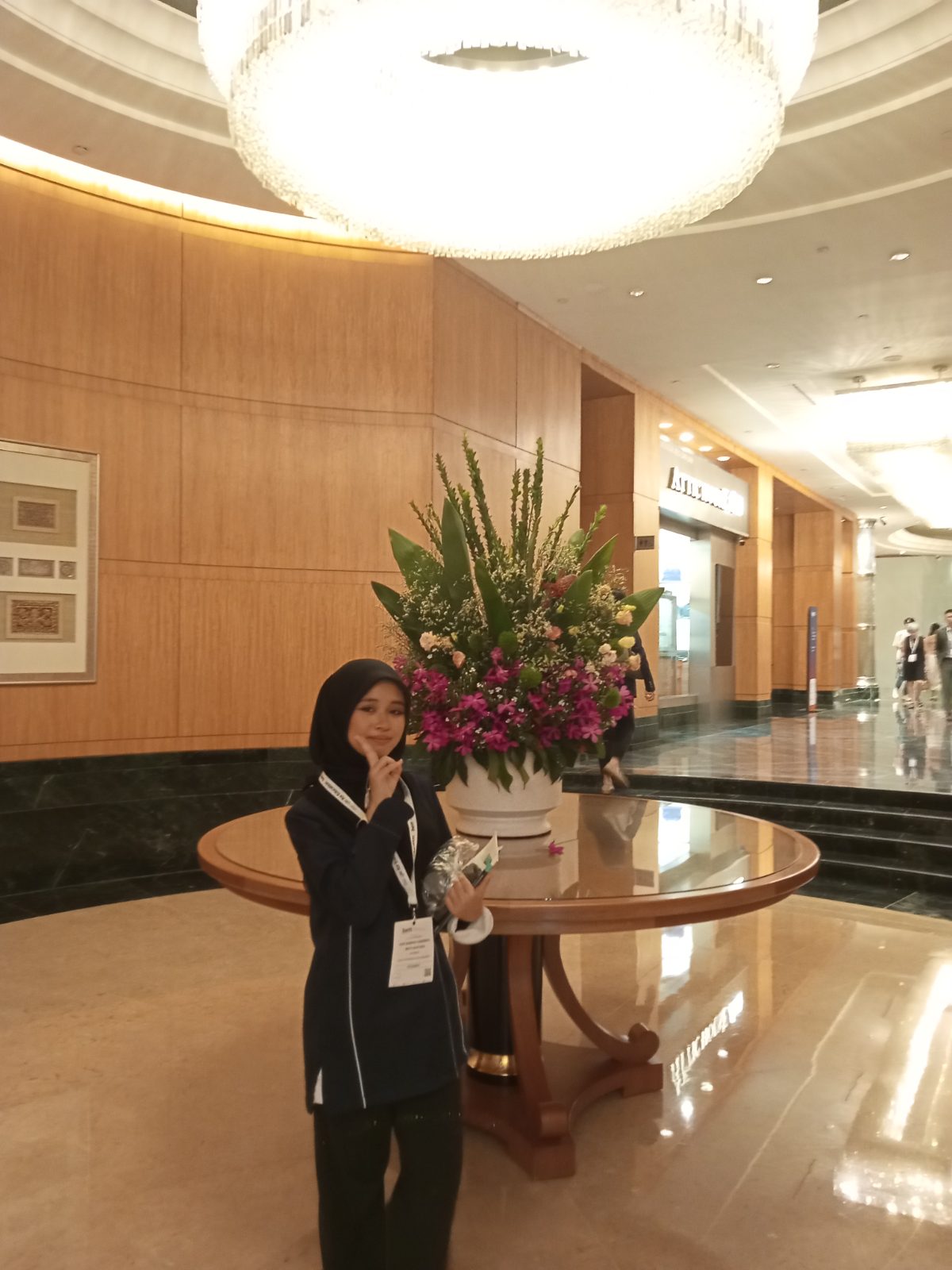Foto pengalaman di Bett Asia